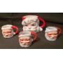 Vintage Santa Mugs