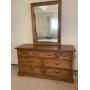 Vintage Dresser and Mirror