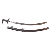 Lot 9 Light Cavalry Sword with Scabbard