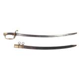 Lot 28 German M1821 Officers Infantry Sword w Scabbard