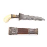 Lot 80 Philippines Knife w Scabbard