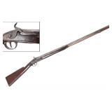 Lot 133 European Percussion Rifle, Liege Marked