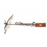 Lot 139 German Schnepper Hunting Stone Bow, 17th century