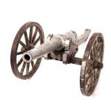 Lot 150 Old Civil War Artillery Cannon Model