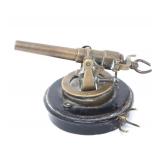 Lot 151 Fantastic Miniature Naval Brass Cannon