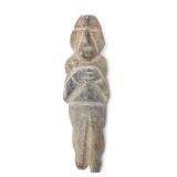 Lot 201 Pre-Columbian Mezcala Stone Figure, 600 BCE-200 BCE