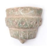 Lot 207 Mezcala Jade Temple Pendant