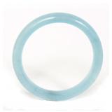 Lot 263 Polished Aquamarine Bangle Bracelet