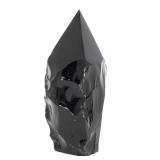 Lot 284 Massive Obsidian Spear Pointed Tower