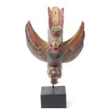 Lot 325 Indonesian Wood Carved Spout & Stopper