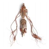 Lot 392 Papua New Guinea Painted Female Ancestor Figure
