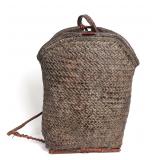 Lot 407 Large Philippines Bamboo and Rattan Backpack