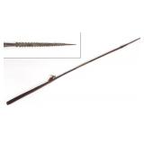 Lot 87 African Harpoon Spear with Saw Blade