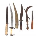 Lot 90 Group of 5 Daggers & Knives