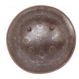 Lot 119 Heavily Detailed Indian Copper & Silver Inlayed Dhal