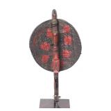 Lot 120 Exceptional Chinese Qike Spirit Fan, Yi or Lolo Peoples