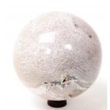 Lot 144 Large Polished Dinosaur Bone Sphere wStand
