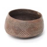 Lot 204 Pre-Columbian Incised Bowl