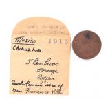 Lot 209 Mexican Revolution Coin, 5 centavos, Chihuahua 1915