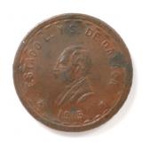 Lot 213 Mexican Revolution 20 Centavos, Oaxaca 1915