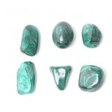 Lot 229 Group of Six Polished Malachite Specimens