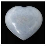 Lot 236 Beautiful Aquamarine Polished Heart