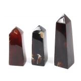 Lot 239 Three Lovely Blue Amber Towers