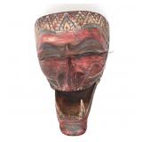 Lot 256 Javanese Wood Carved Cakil Mask