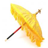 Lot 274 Balinese Yellow Ceremonial Umbrella