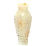Lot 309 Chinese Heavy Hardstone Vase, Landscape