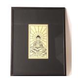 Lot 382 19th Century Japanese Amida Buddha Print