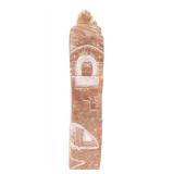 Lot 385 Zuni Sunface Hardstone Carving, Signed