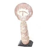 Lot 407 African Wood Ashanti Fertility Doll