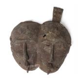 Lot 441 African Bronze Double Headed Mask