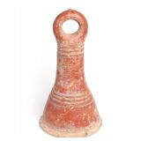 Lot 444 20th C. African Terracotta Bed Post