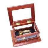 Lot 456 Lovely Glass Music Box, Doctor Zhivago - Laras Theme