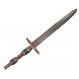 Lot 1 French Pierced Dagger, circa late-1800s