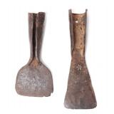 Lot 32 Southwest Colonial Ironwork Polearm Blades, 18th c.