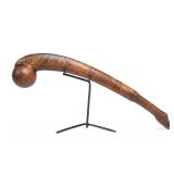 Lot 9 Rare Native American Ball Head War Club, Shawnee Tribe Circa 1760-1800s