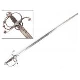 Lot 38 European Riding Backsword, Early 17th C.