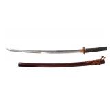 Lot 61 Old Japanese Katana w Scabbard
