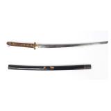 Lot 65 Japanese Army Officers Sword w Scabbard