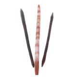 Lot 100 Group of Three Aboriginal Clubs