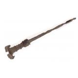 Lot 102 Lionhead Luristan Iron Short Sword