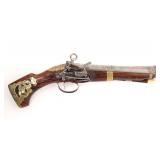 Lot 128 Excellent Miquelet Flintlock Pistol, Ripoll 1760-1780