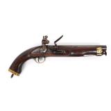 Lot 132 English-Pattern Big Bore Flintlock Pistol