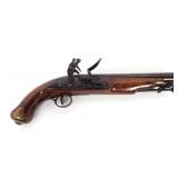 Lot 136 Contract British Light Dragoon Flintlock Pistol, By Brander & Potts, London