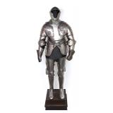 Lot 157 Complete Suit of Knightly Plate Armour, 17th century