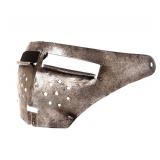 Lot 184 Great Bascinet or Parade Hinged Visor, 15th c. Style, ex-Higgins