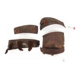 Lot 205 Group of Medieval Elements of Armor, 16th-17th c.